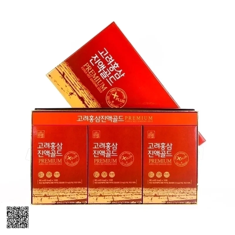 Nước Hồng Sâm Không Đường Daedong Korean Red Ginseng Extract Liquid (80ml x 30 gói)