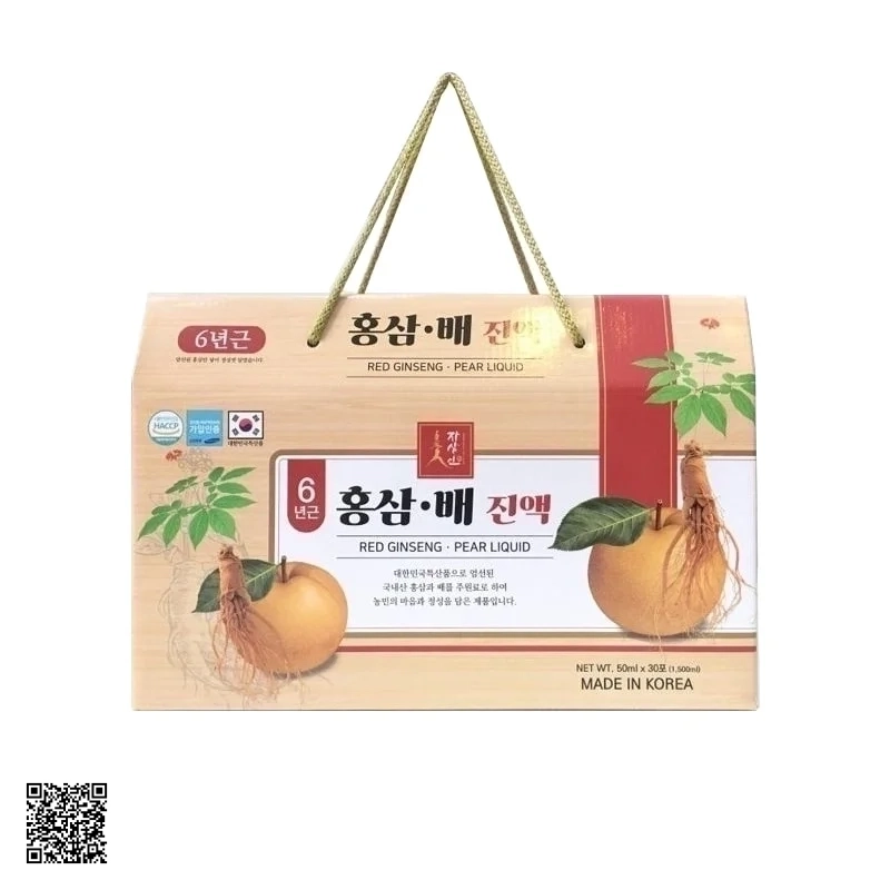 Nước Hồng Sâm Lê Red Ginseng Pear Liquid Hàn Quốc