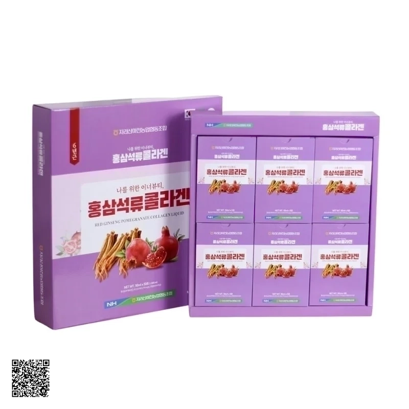 Nước Hồng Sâm Collagen Lựu KGF Red Ginseng Pomegranate Collagen