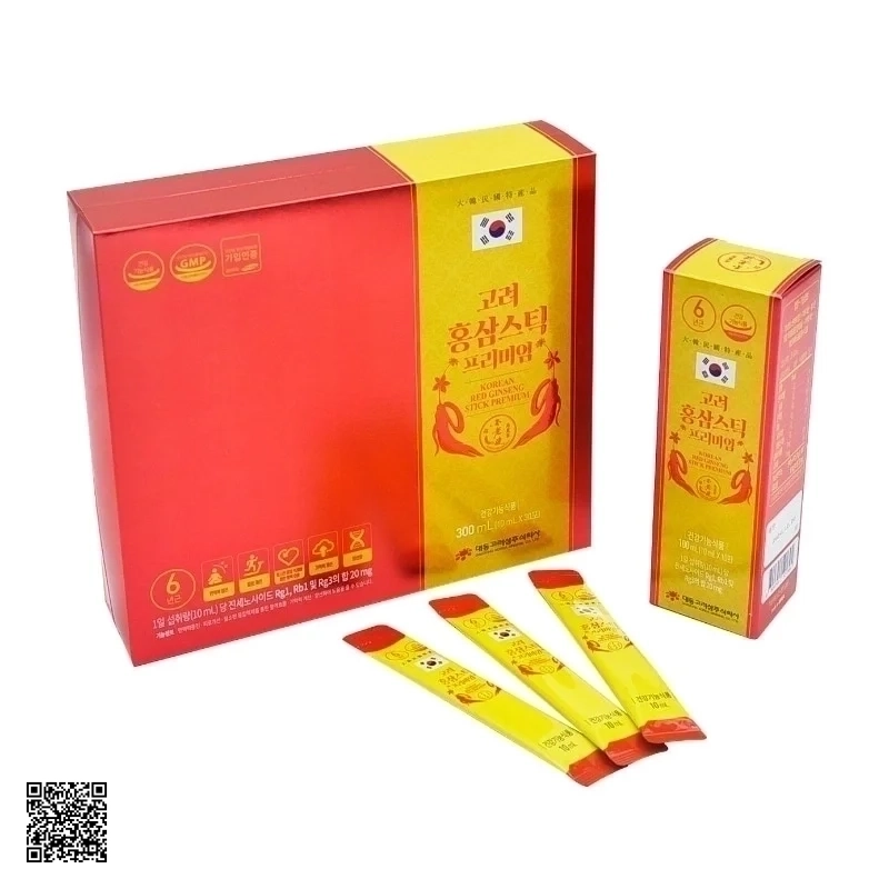 Nước Hồng Sâm Daedong Korean Red Ginseng Stick Premium