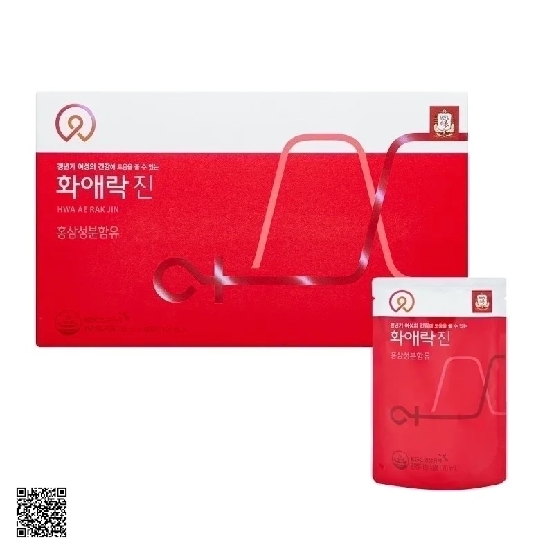 Nước Hồng Sâm KGC HWA AE RAK JIN Từ Hàn Quốc