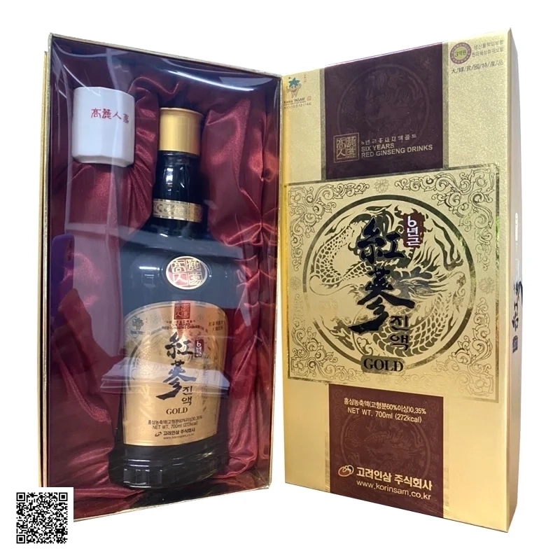 Tinh Chất Hồng Sâm Korinsam Six Years Red Ginseng Drink Gold Hàn Quốc