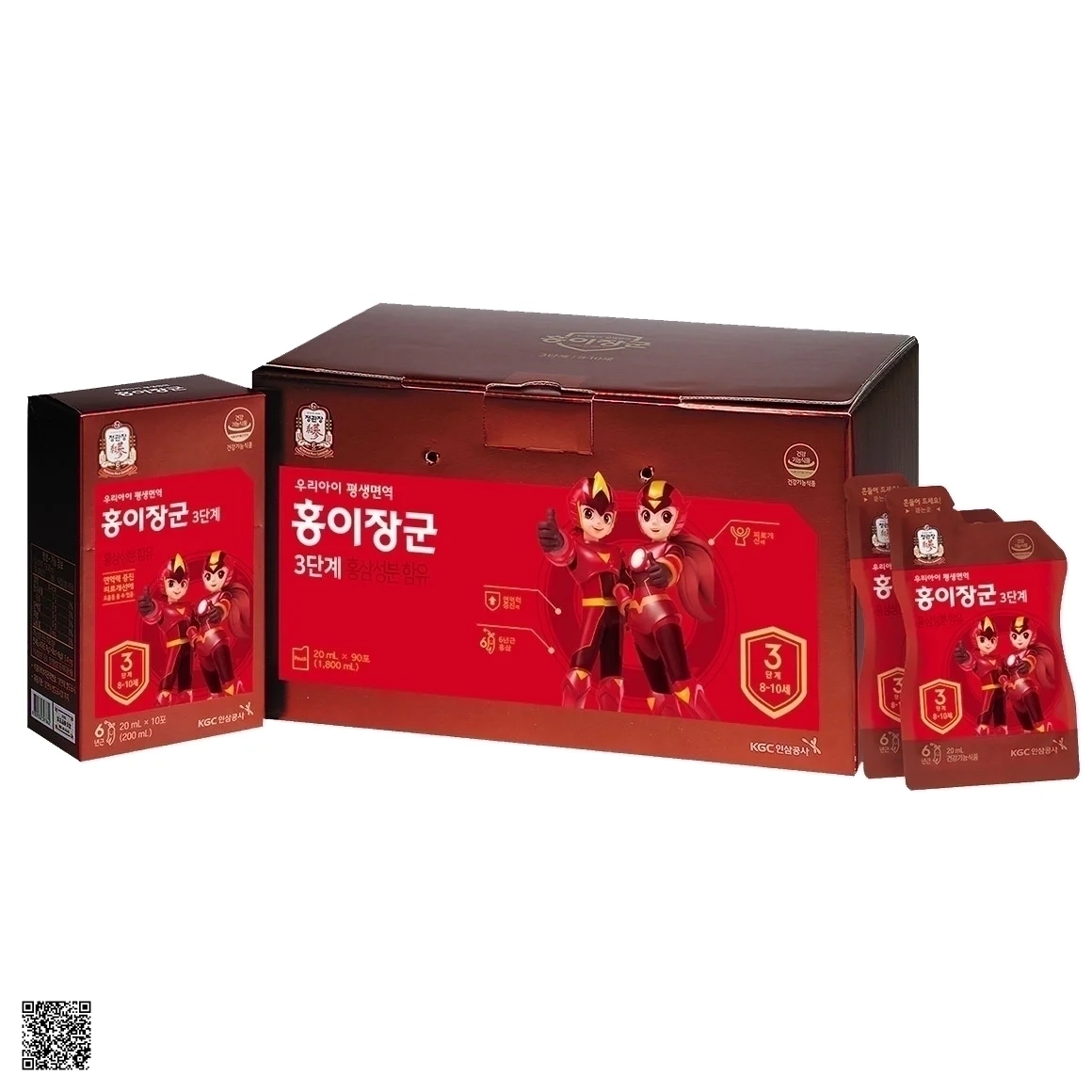 Nước Hồng Sâm Baby KGC Cheong Kwan Jang Số 3 (20ml x 90 gói)