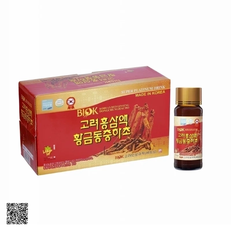 Nước Hồng Sâm Đông Trùng Hạ Thảo Biok Korean Red Ginseng DongChungHaCho