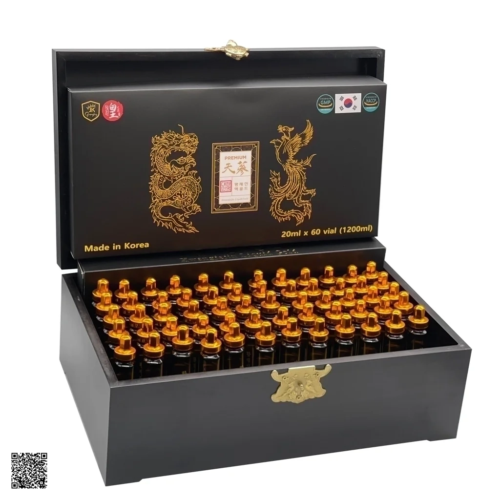 Tinh Chất Hồng Sâm Đông Trùng Hoàng Đế Ginseng King Hwangjin Liquid Gold