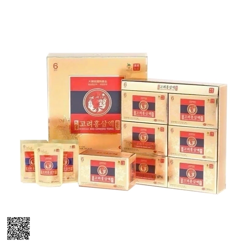 Nước Hồng Sâm KGS Korean Red Ginseng Tonic (80ml x 30 gói)
