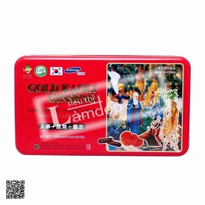 Viên Hồng Sâm Gold Kaoli (60 viên)