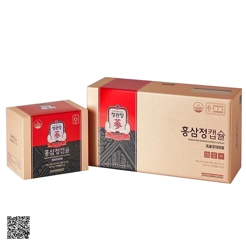 Viên Hồng Sâm KGC Korean Red Ginseng Extract Capsule Gold 300 Viên