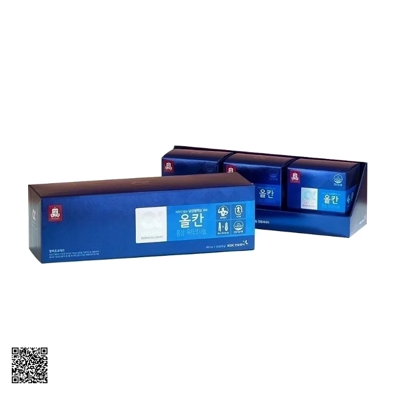 Viên Hồng Sâm Dành Cho Nam KGC Olkhan For Man 120 Viên