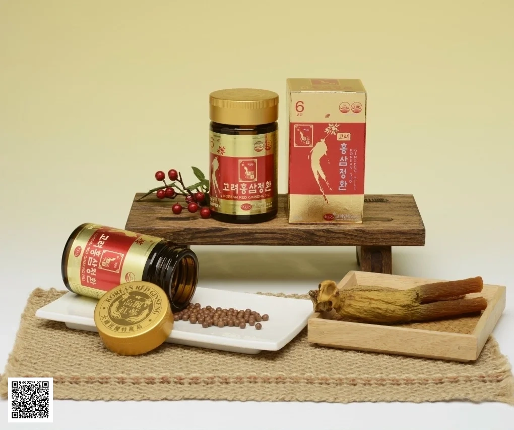 Viên Hồng Sâm KGS Korean Red Ginseng Pill Hàn Quốc 160gr