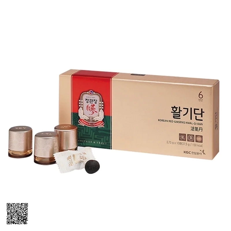 Viên Hồng Sâm KGC Vital Pills Hwal Gi Dan (3.75gr x 10 viên)
