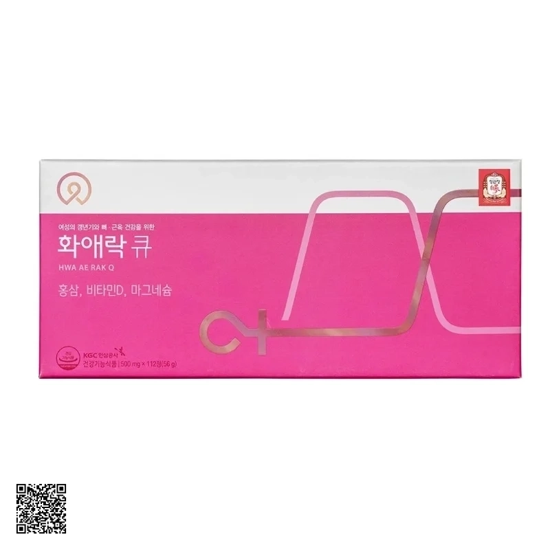 Viên Hồng Sâm KGC Hwa Ae Rak Q (500mg x 112 viên)