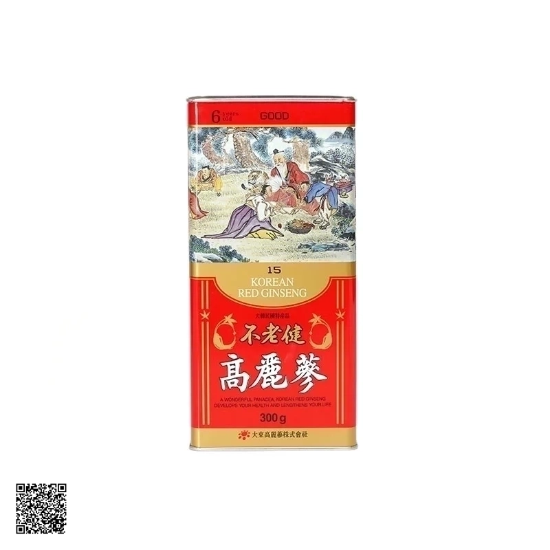 Hồng Sâm Củ Khô Daedong Good Korean Red Ginseng Số 15 300gr (10 củ)