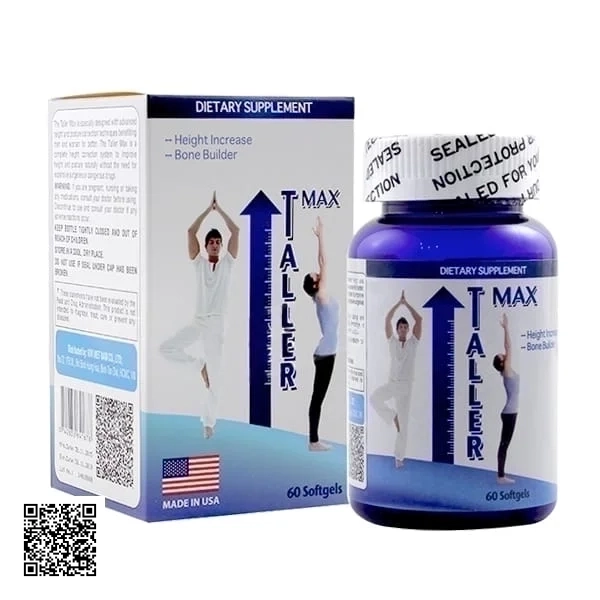 Taller Max Thuốc Tăng Chiều Cao Hiệu Quả Từ Mỹ