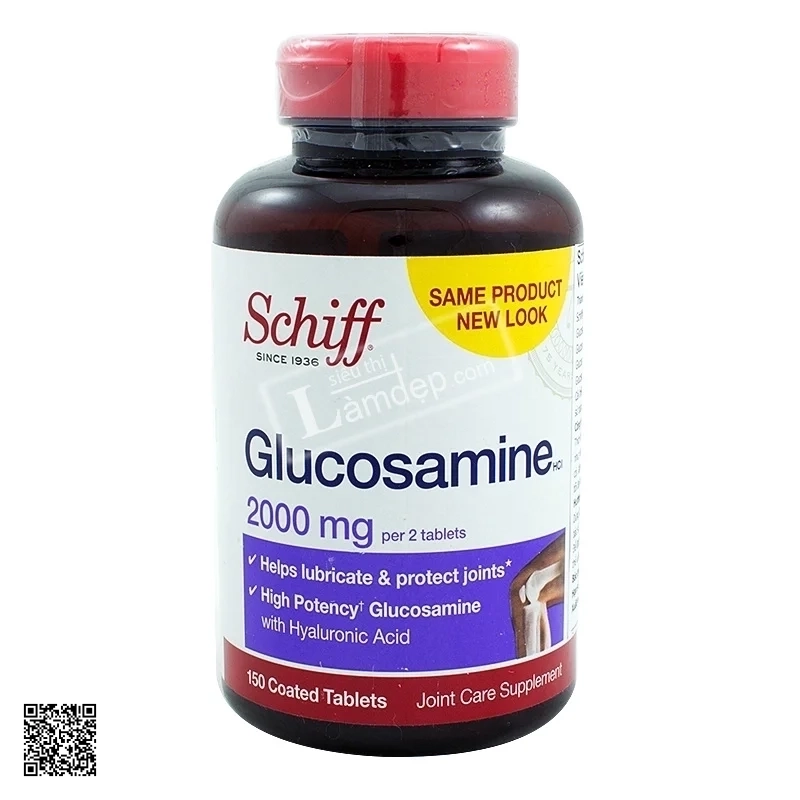 Viên Uống Bổ Khớp Schiff Glucosamine (2000mg x 150 Viên)