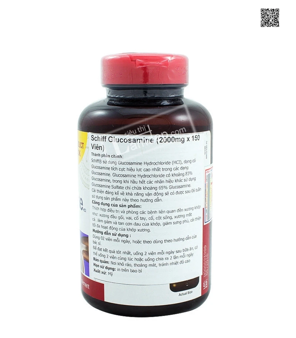Schiff Glucosamine (2000mg x 150 Viên)