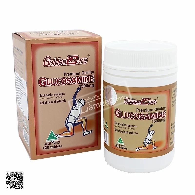 Viên Bổ Khớp Golden Care Glucosamine 1500mg x 120 viên