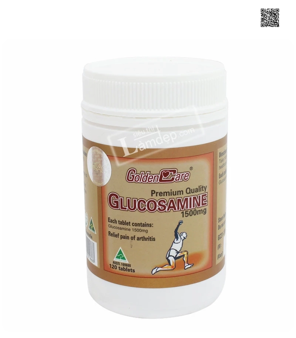Viên Bổ Khớp Golden Care Glucosamine 1500mg x 120 viên Viên Bổ Khớp Golden Care Glucosamine 1500mg x 120 viên