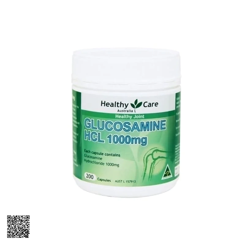 Viên Uống Bổ Khớp Healthy Care Glucosamine HCL (1000mg x 200 viên)