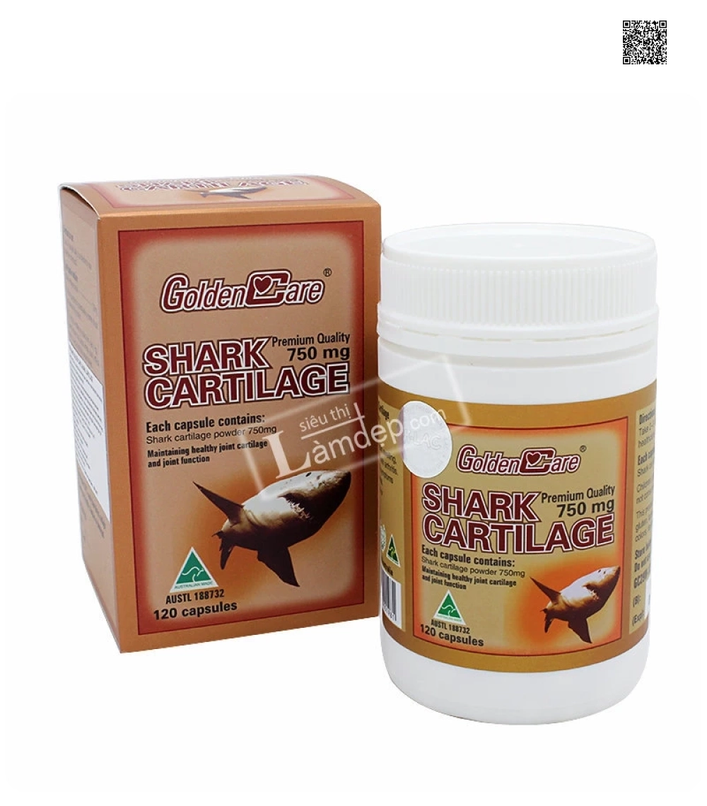 Viên Uống Bổ Khớp Golden Care Shark Cartilage Viên Uống Bổ Khớp Golden Care Shark Cartilage
