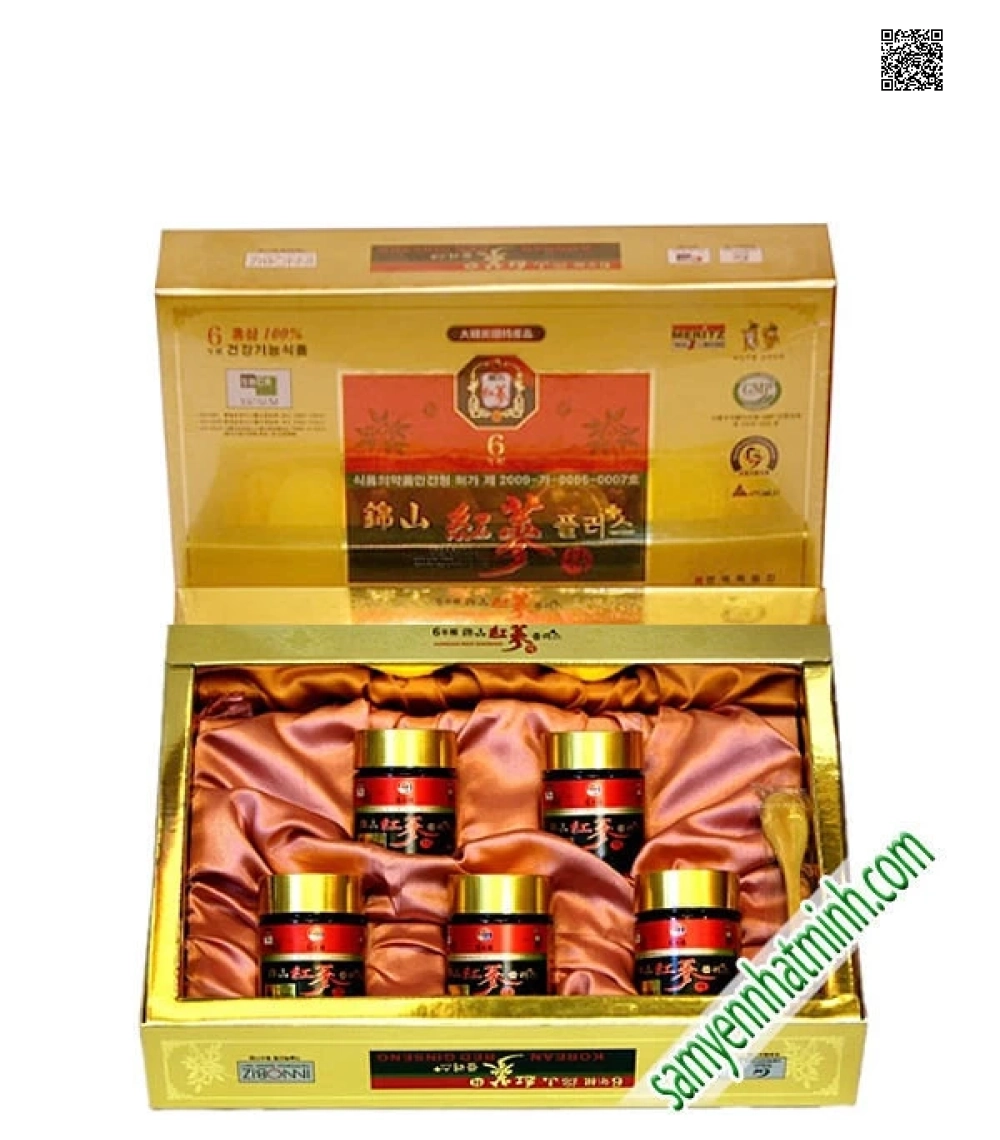 Cao Hồng Sâm Meritz Thượng Hạng (120gr x 5 Lọ)
