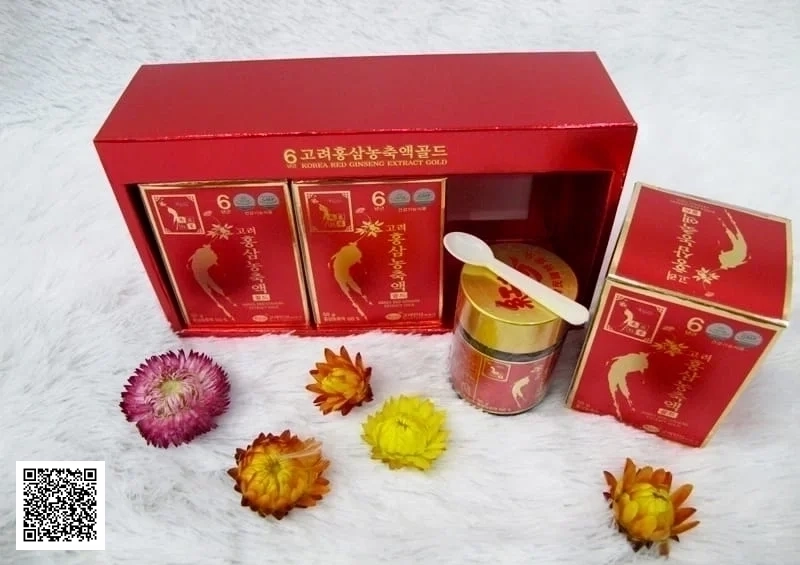 Cao Hồng Sâm KGS Korean Red Ginseng Extract Gold (50g x 3 lọ)