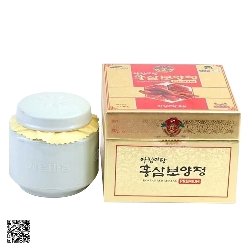 Cao Hồng Sâm Linh Chi Achimmadang Korean Red Ginseng Premium Hộp 1 Hủ 1.2kg