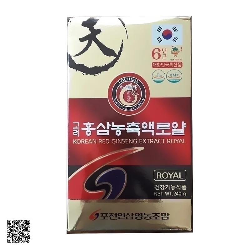 Cao Hồng Sâm Pocheon Korean Red Ginseng Extract Royal 240g