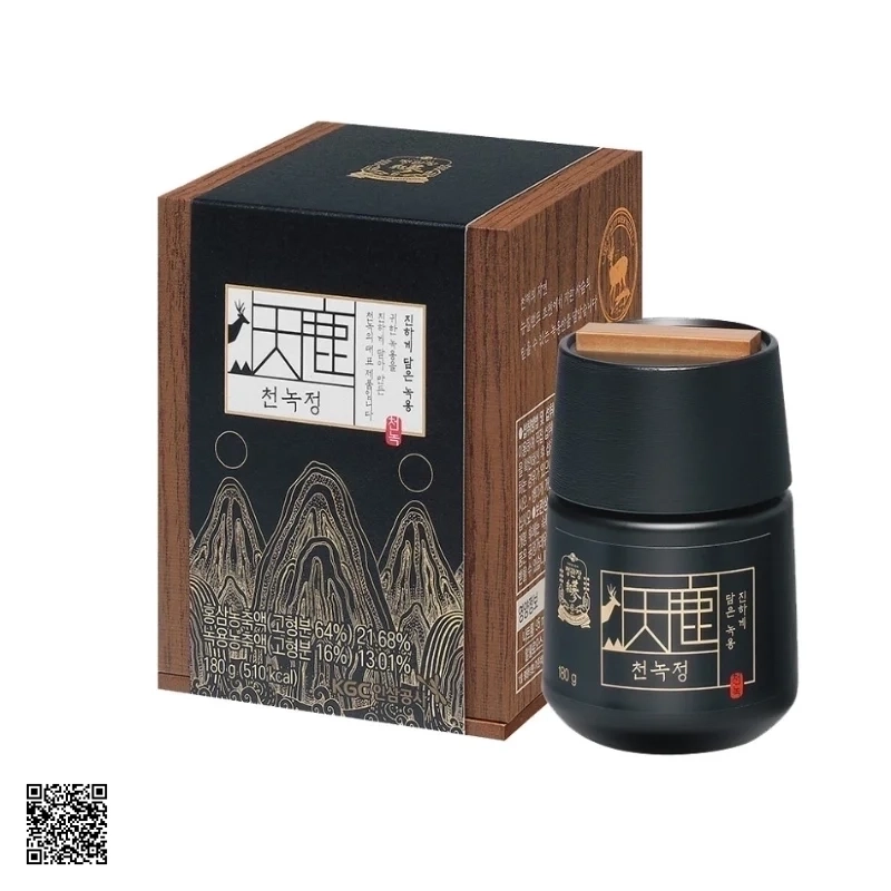 Cao Hồng Sâm Nhung Hươu KGC Cheon Nok (1 Hũ x 180gr)