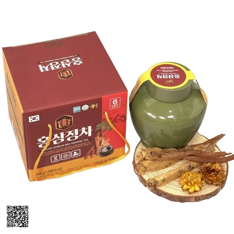 Cao Hồng Sâm 6 Years Korean Red Ginseng Tea Hàn Quốc 500gr