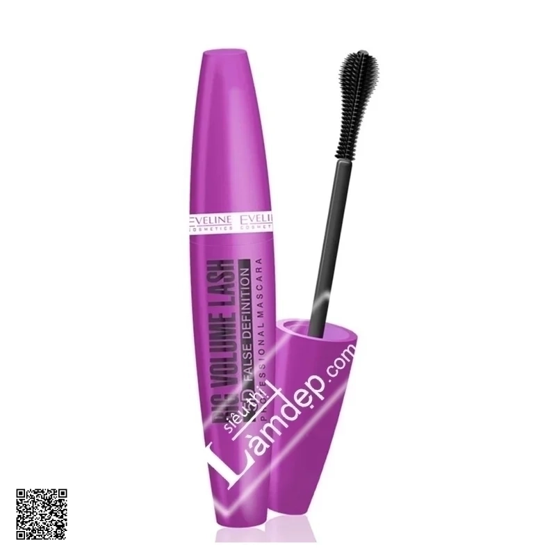 Mascara Chuốt Mi Siêu Dày Và Cong Eveline 5D Big Volume Lash