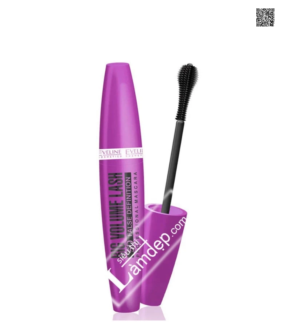 Mascara Chuốt Mi Siêu Dày Và Cong Eveline 5D Big Volume Lash