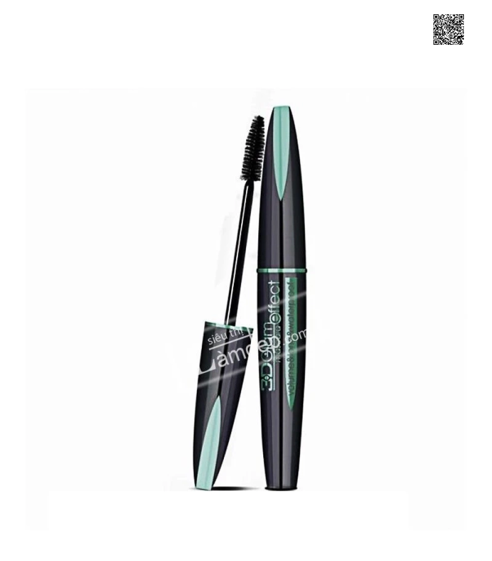 Mascara - Chuốt Mi Nối Dài, Dày Và Không Trôi Eveline 3D Glam Effect
