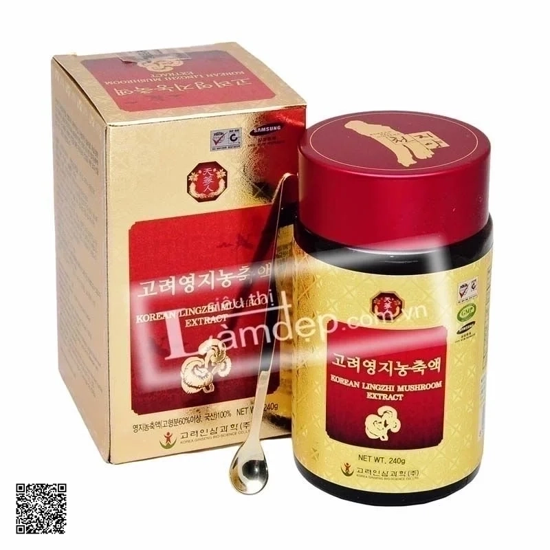 Cao Linh Chi Bio Apgold Korean Lingzhi Mushroom Extract 240g