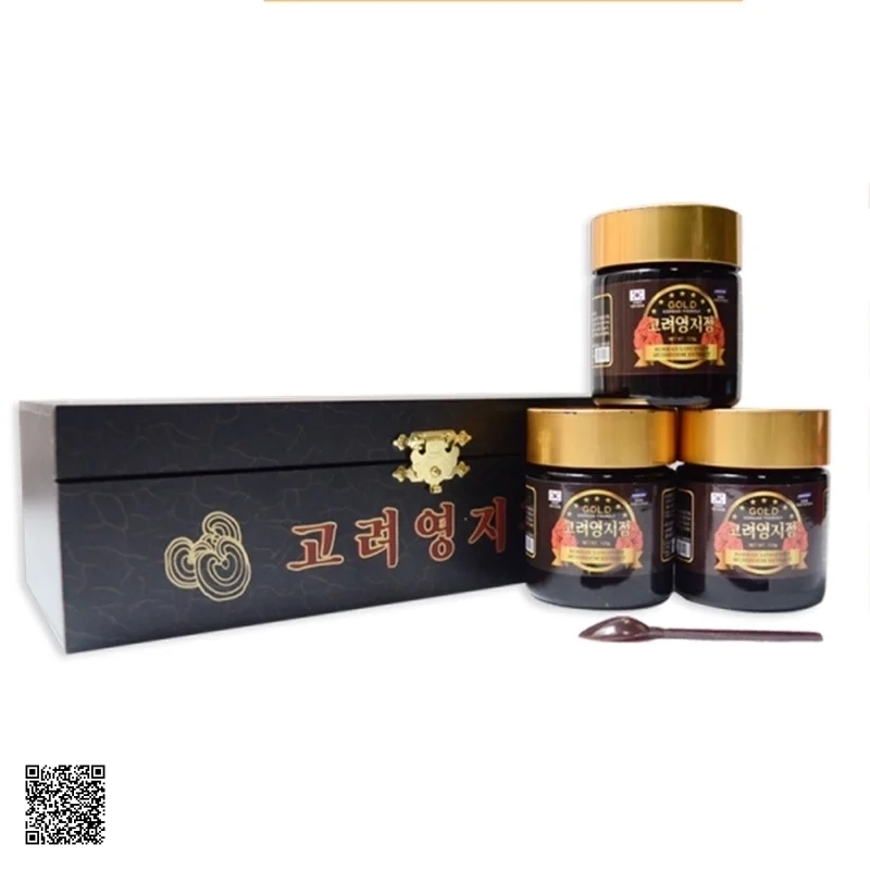 Cao Linh Chi Đỏ YoungJi Korean Longevity Mushroom Extract Gold (120g x 3 lọ)