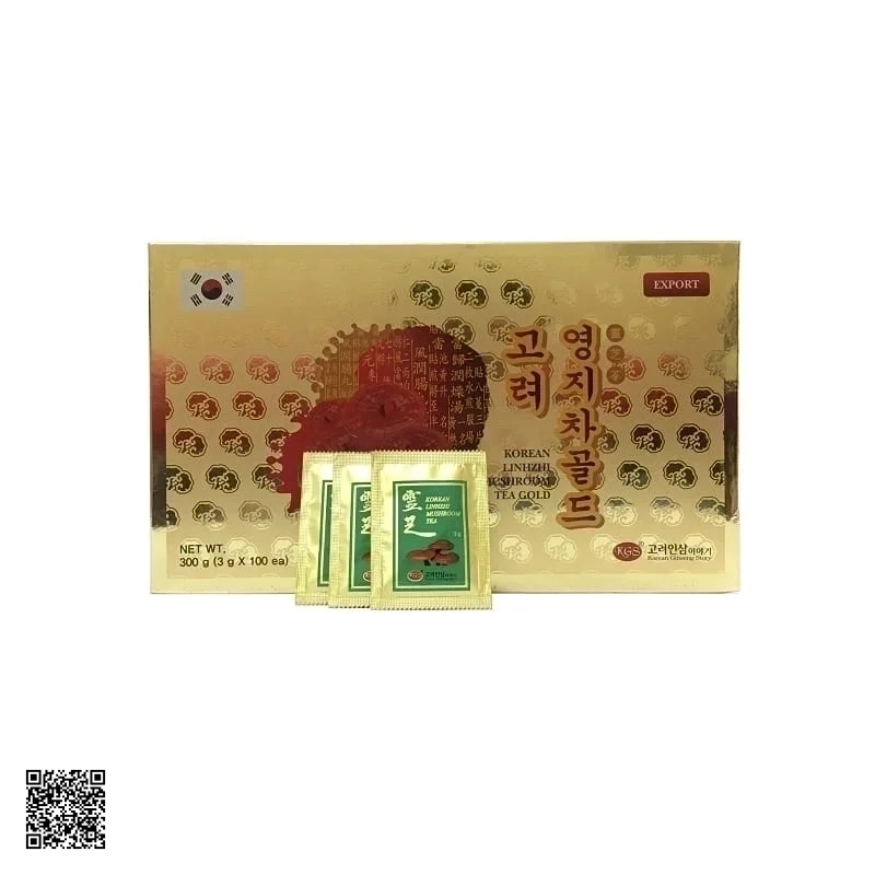 Trà Linh Chi Hàn Quốc KGS 300g (3g x 100 gói)