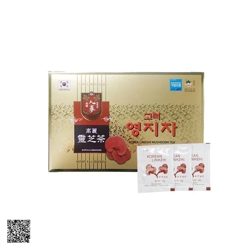 Trà Linh Chi Buleebang Korea Lingshi Mushroom Tea Hàn Quốc