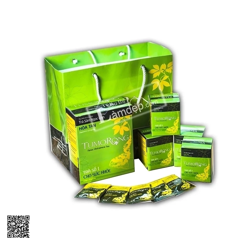 Trà Sâm Ngọc Linh Tu Mơ Rông (40 gói x 3g)