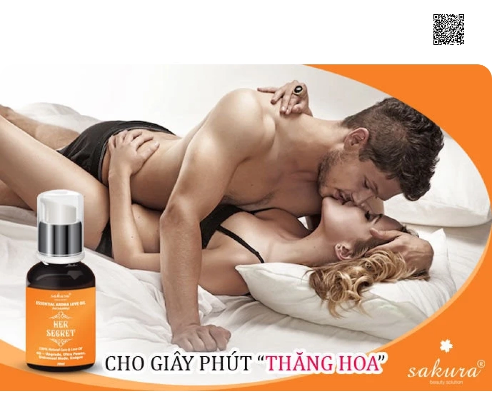 Tinh Dầu Tăng Khoái Cảm Sakura Essential Aroma Water Solubility