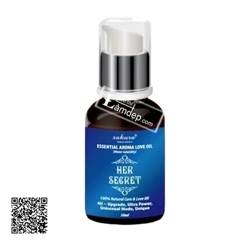 Tinh Dầu Tăng Khoái Cảm Cho Tuổi Trung Niên Sakura Essential Aroma Love Oil