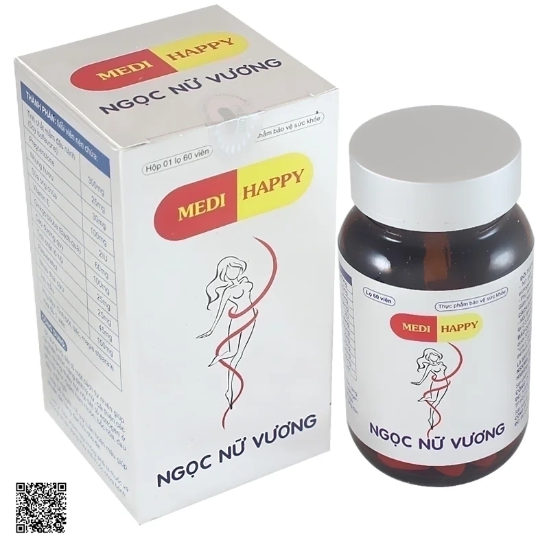 Ngọc Nữ Vương Medi Happy - Thảo Dược Tăng Cường Sinh Lý Nữ