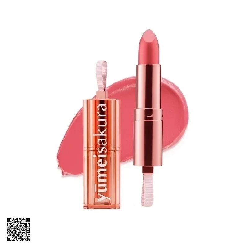 Son Lì Yumeisakura Chotto Matte YMS18 - Milky Orange - Cam Sữa