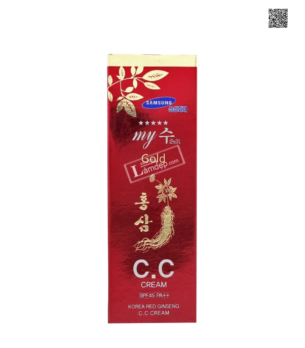 CC Cream My Gold Sâm Đỏ Hàn Quốc