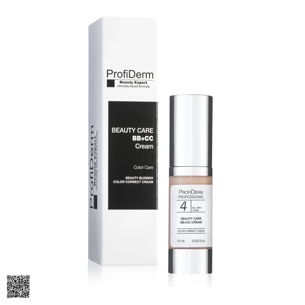 ProfiDerm Beauty Care BB + CC Cream - Kem Trang Điểm Dưỡng Da Chống Nắng Đa Công Dụng