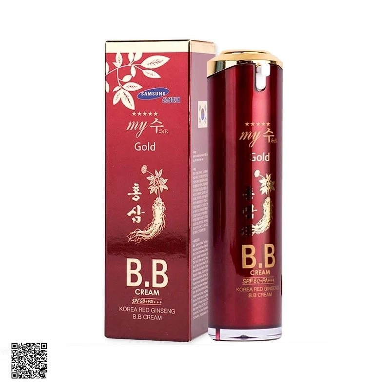 My Gold Korea Red Ginseng B.B Cream SPF50+ PA+++ - Kem Nền Hồng Sâm
