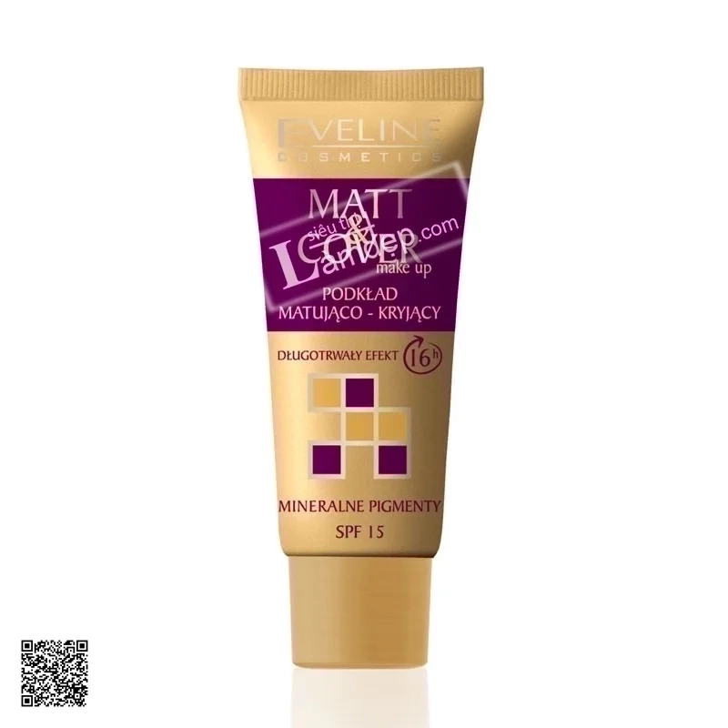 Kem Nền Khoáng Chất 3 trong 1 Thế Hệ Mới Eveline Matt & Cover