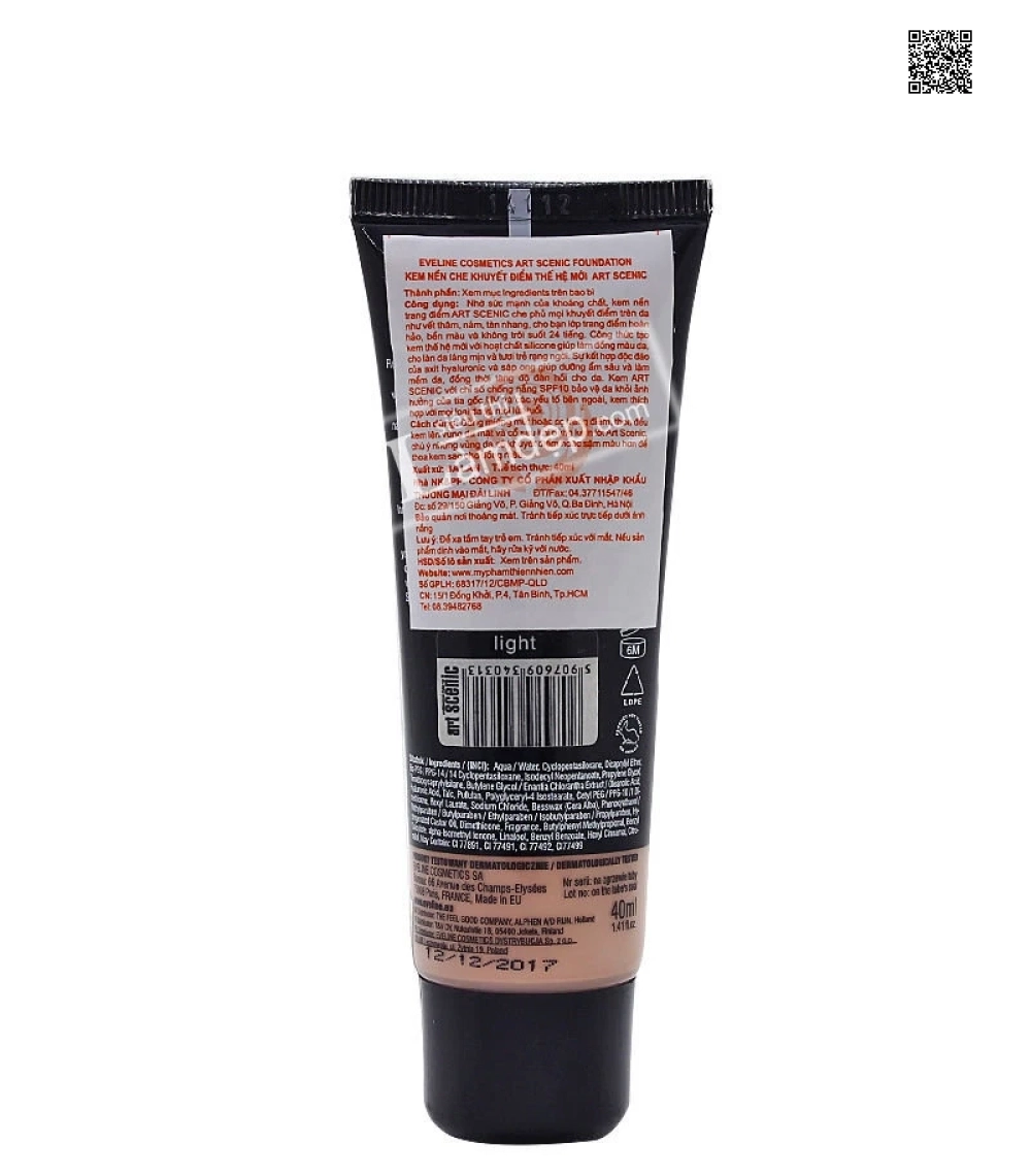 Kem Nền Che Khuyết Điểm Thế Hệ Mới Eveline Art Scenic
