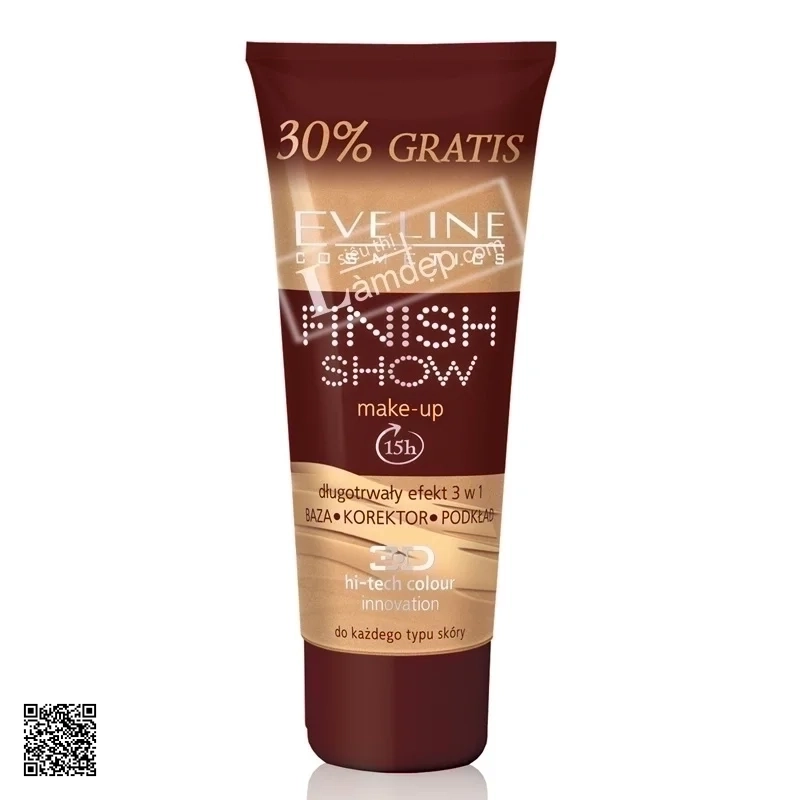 Kem Nền 3 Trong 1 Công Nghệ 3D Eveline Finish Show