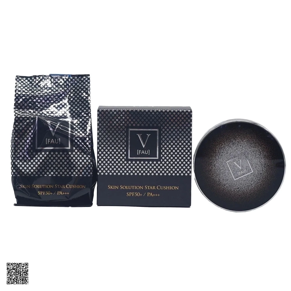 FAU Silver Edition Skin Solution Star Cushion SPF50+ PA+++ - Phấn Nước Chống Nắng Che Khuyết Điểm