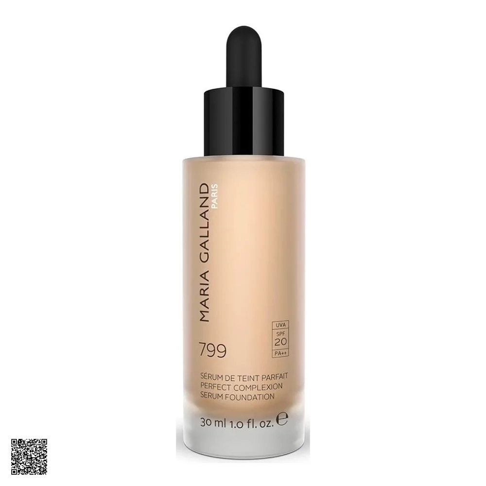 Maria Galland 799 Perfect Complexion Serum Foundation - Kem Nền Mỏng Nhẹ Từ Pháp